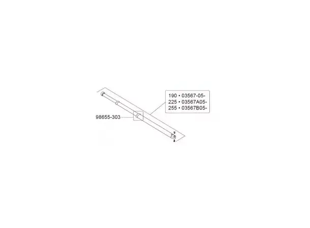 Spennstang 260 cm 03567A05- FIAMMA 