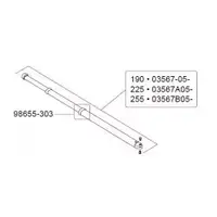 Spennstang 260 cm 03567A05- FIAMMA