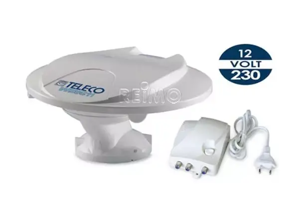 Teleco DVBT antenne Wing 11 – For 12/24 og 230V | Caravan.no