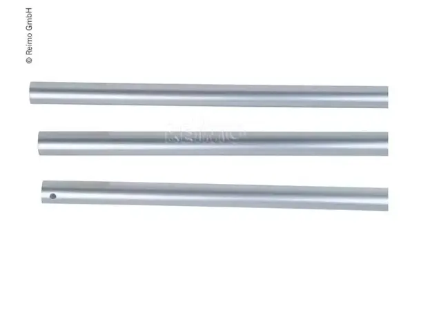 Teltstang med krok Ø25 mm i aluminium 170-260 cm 