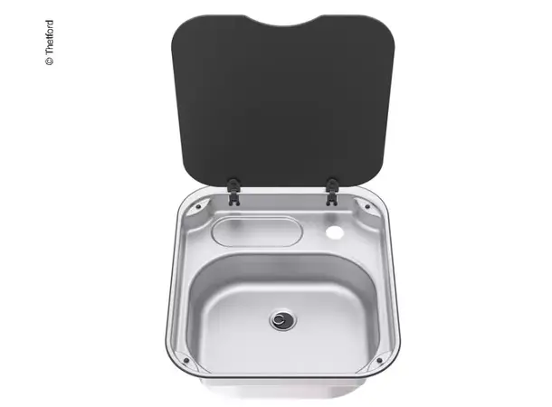 Thetford vask i rustfritt stål – Basic Line 34 | Caravan.no