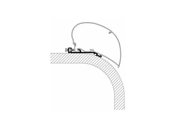 Thule flatadapter 6002/6900 350 cm 