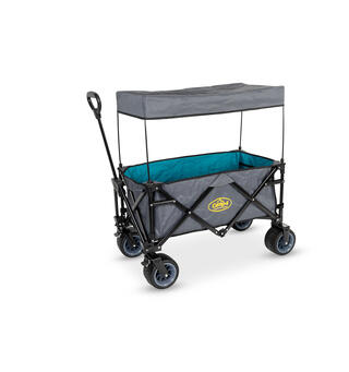 Trekkvogn/strandbuggy svart/petrol Belastning opp til 100 kg