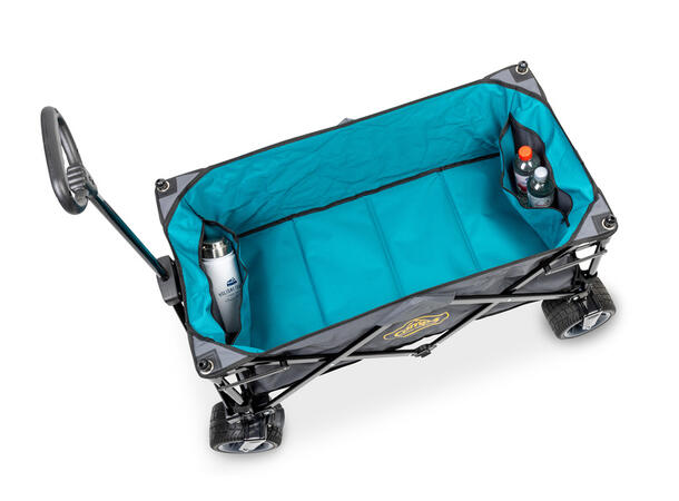 Trekkvogn/strandbuggy svart/petrol Belastning opp til 100 kg 