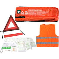 Varseltrekant Nødpakke med First aid kit