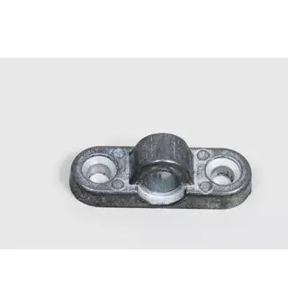Veggmalje horisontal i aluminium 5 stk