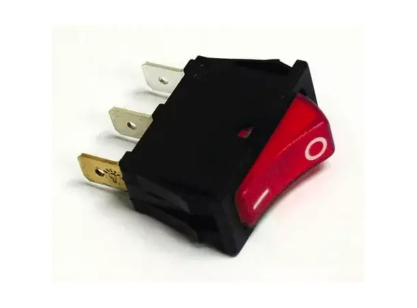 Vippebryter 12/24V rød | Caravan.no
