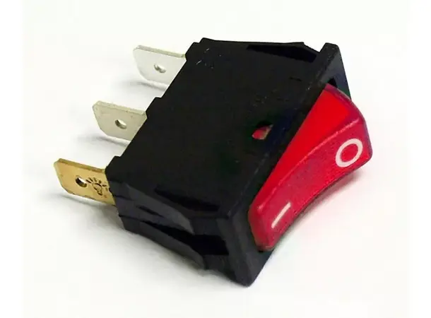 Vippebryter 12/24V rød | Caravan.no