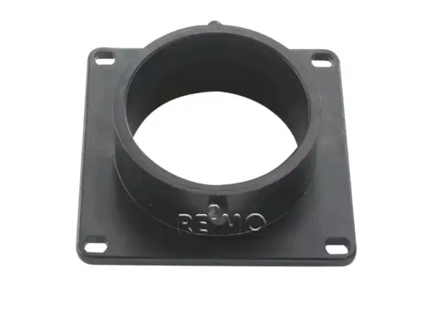 Zadi rørdelledning 150 mm, svart 