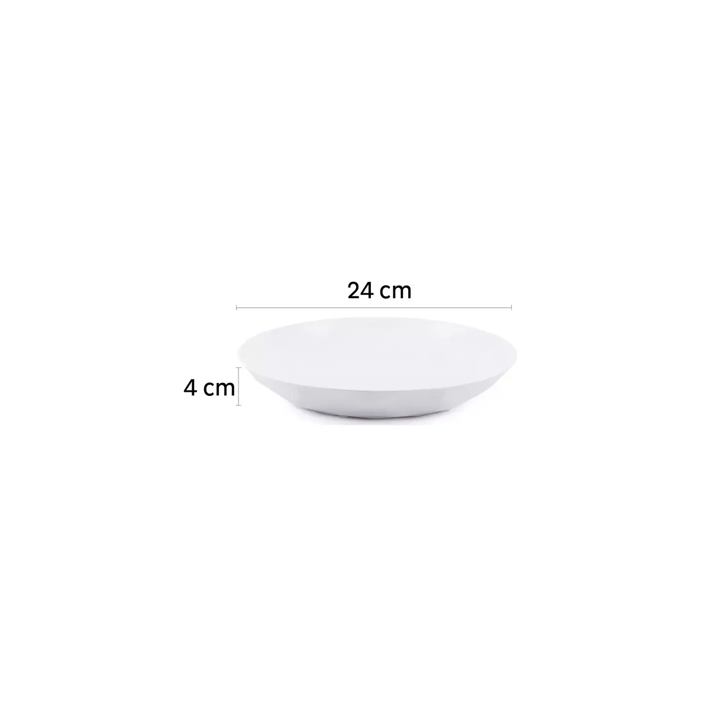 Silwy tallerken Ø24 cm med magnetbrikke Sett med 2 stk