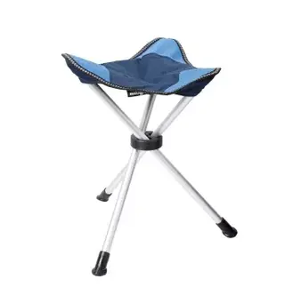 Campingstol Brunner Fjord m/3 ben blå
