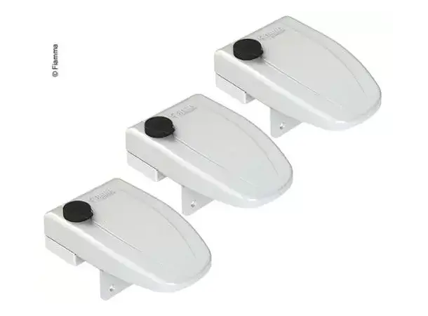 Fiamma dørsikring Safe Door Frame hvit – 3 stk | Caravan.no