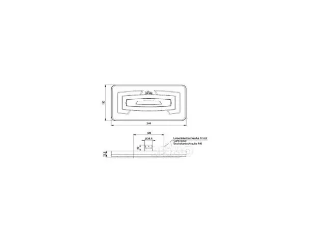 Jokon LED-multifunksjonslys 9-32V høyre Inkl. integrert reflektor 