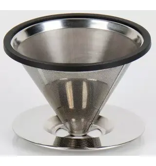 Kaffefilter i rustfritt stål 2 kopper