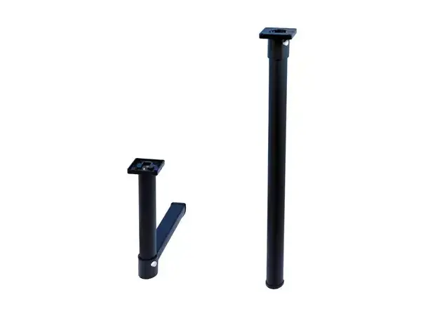 Klappbordfot 675 mm svart – Ledd på toppen! | Caravan.no