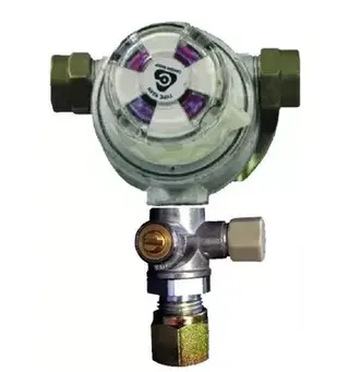 Multimatik 2-flaskeanlegg 10 mm Med testventil