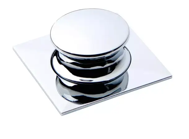 Møbellås krom for 14-16 mm – 34x34 mm | Caravan.no