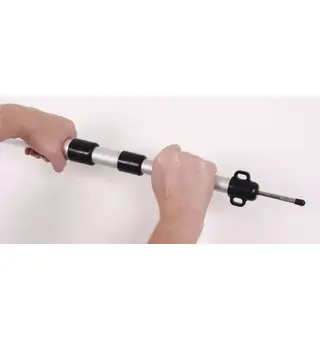 Oppsettstang i aluminium 95-230 cm Ø30 mm