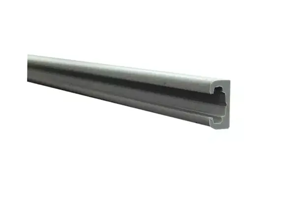 Plast gardinlist bar 2,2 m grå | Caravan.no