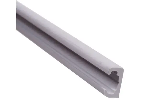 Plast gardinlist bar 2,2 m grå | Caravan.no