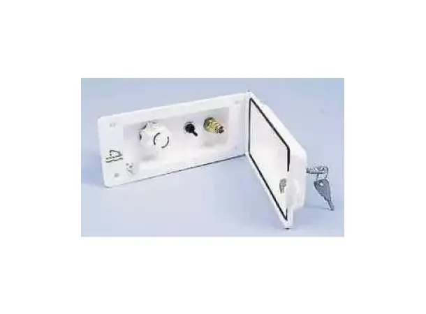 Reich forsyningsluke univ hvit | Caravan.no