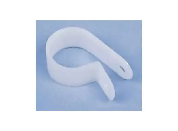 Rørklemme plast 17-18 mm 10x3 mm 5 stk 