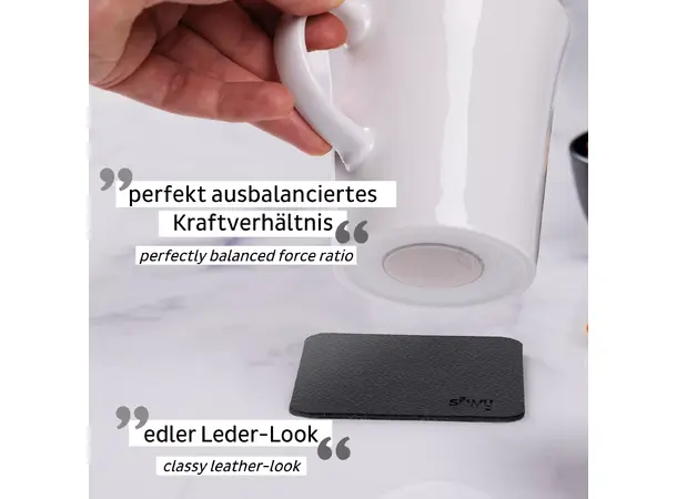 Silwy magnetisk krus 370 ml – Sett på 2 stk | Caravan.no