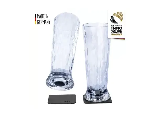 Silwy magnetisk ølglass 0,5 L – Sett på 2 stk | Caravan.no