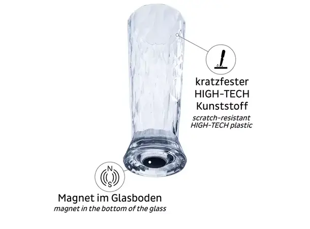 Silwy magnetisk ølglass 0,5 L – Sett på 2 stk | Caravan.no