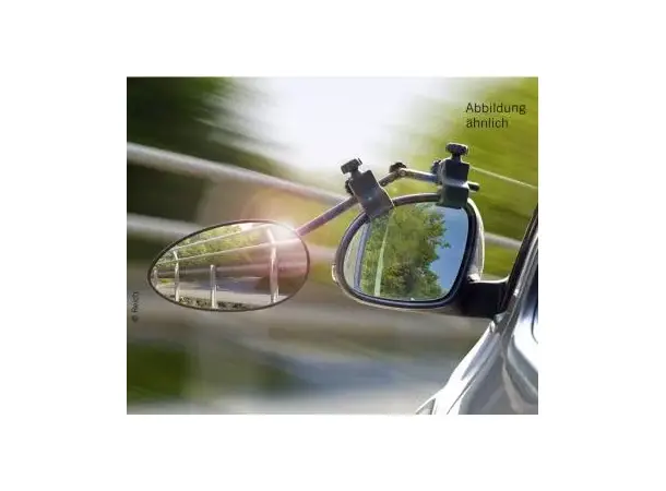 Speed fix slip-on caravanspeil XXL 2 stk 