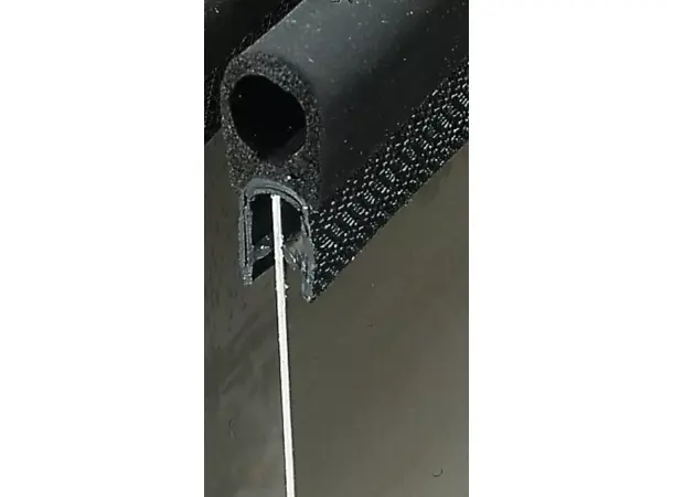 Tetningsprofil med 17 mm vulst 50 meter 