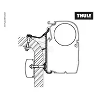 Thule adapter til 4900/5200/8000 350 cm Hymer Van B2