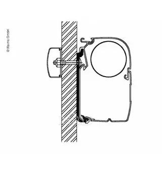 Thule flatadapter for 5'er serien