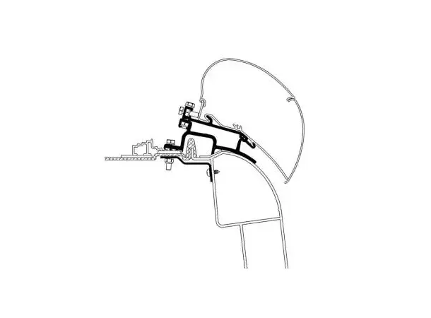 Thule markiseadapter til 6002/6900 Til Renault/Opel fra 2011 