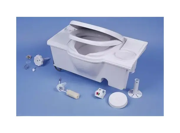 Toalettsete med lokk C2/C3/C4 hvit | Caravan.no