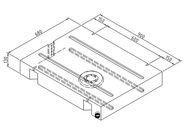 Universal vanntank 70 L 