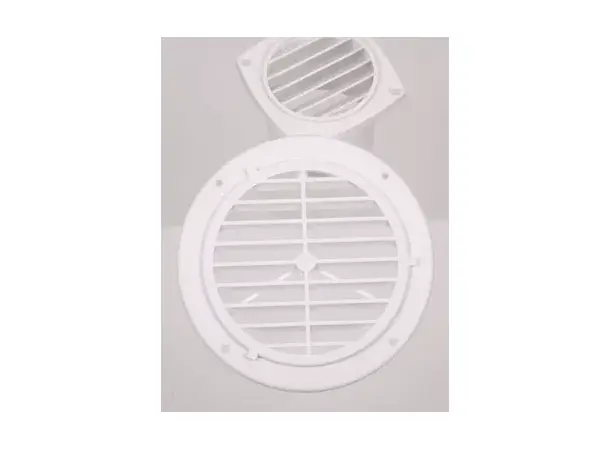 Ventilasjonsgitter hvit – Ø164 mm | Caravan.no