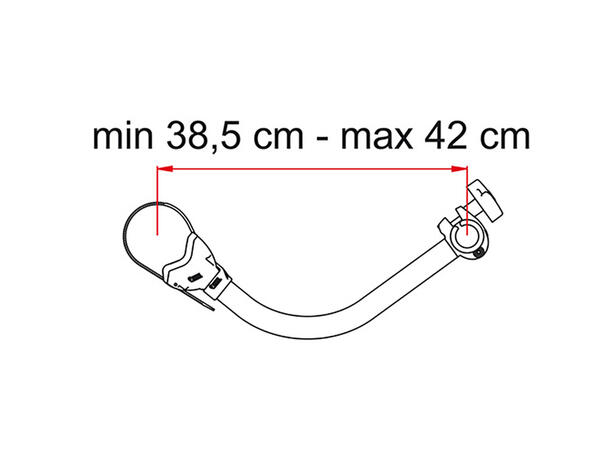 Fiamma Bike Block Pro 3 blå – 04133B01B | Caravan.no