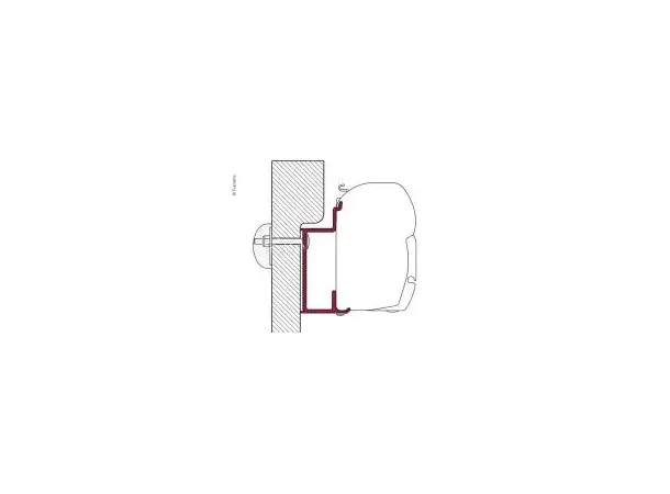 Fiamma adapter F45 Eura Mobil 98655-766 