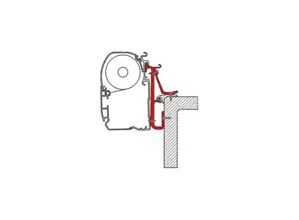 Fiamma adapter for F1/F45i/F45il/F50/F55 98655-252 