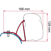 Fiamma adapter til Trafic/Vivaro til 201 Til Fiamma F43 Van