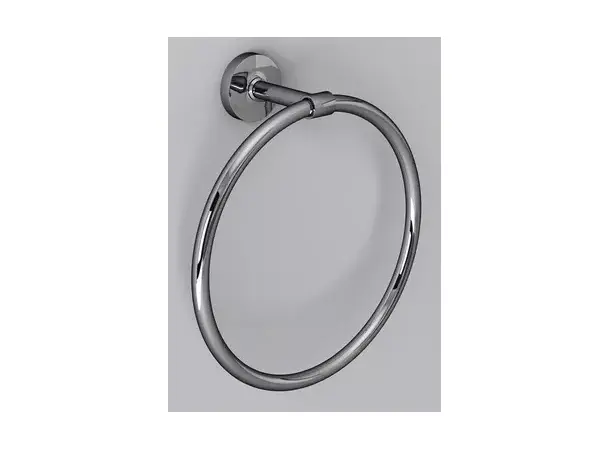 Håndkleholder rund rustfritt stål | Caravan.no