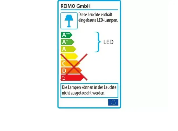 Led taklampe 12V/6, 2W krom 