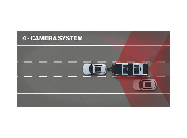 Lippert Furrion Vision S 5" ryggekamera Inkl. sidekameraer og 5" Vision S-skjerm 
