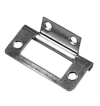 Lukehengsel rett 50 mm 4 stk forniklet