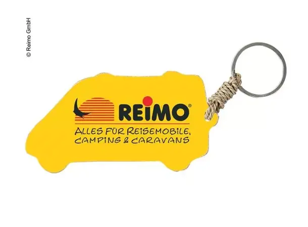 Nøkkelring bobil med Reimo-Logo 
