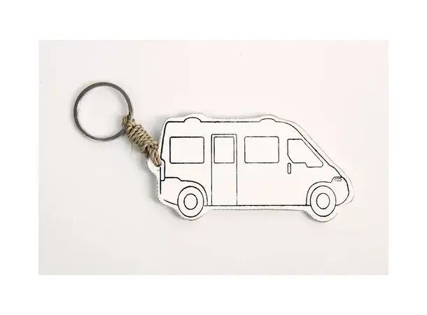 Nøkkelring bobil med Reimo-Logo | Caravan.no
