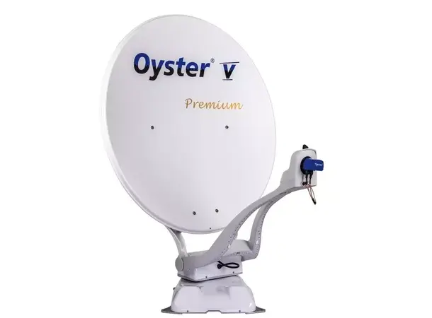 OysterV 85 Twin Skew Premium Base satellittsystem med kontrollenhet via TV 