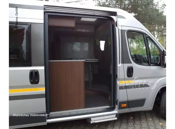 REMIcareVAN myggdør u/skinne for bord | Caravan.no