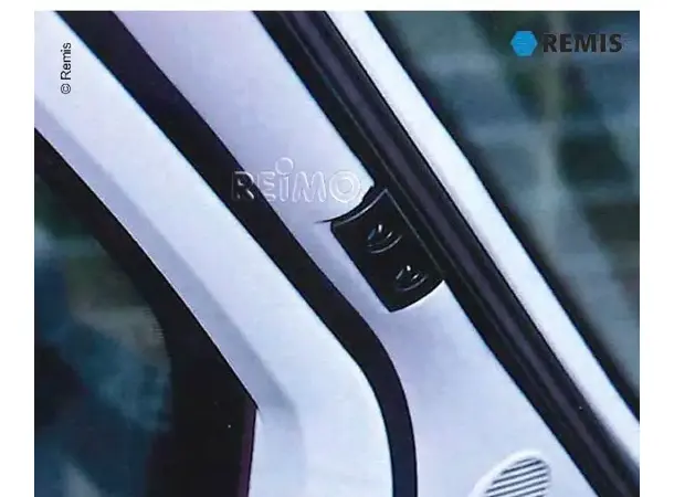 REMIfront plissè til frontvindu IV beige Ducato X290 fra 2014